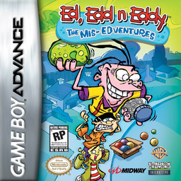Ed, Edd n Eddy - The Mis-Edventures (Europe) (En,Fr) Cover